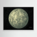 NABU Framed Canvas Print