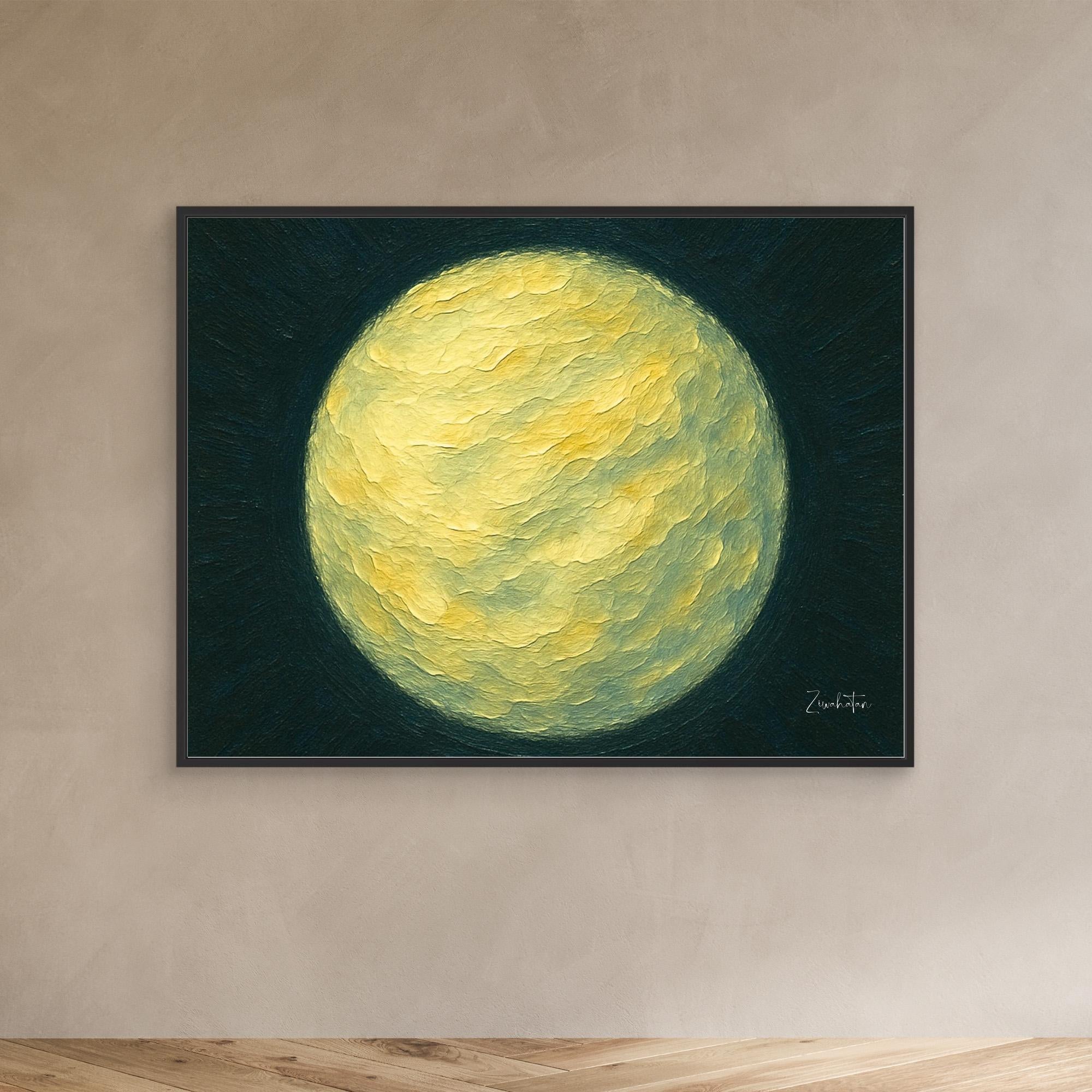 INANNA Framed Canvas Print