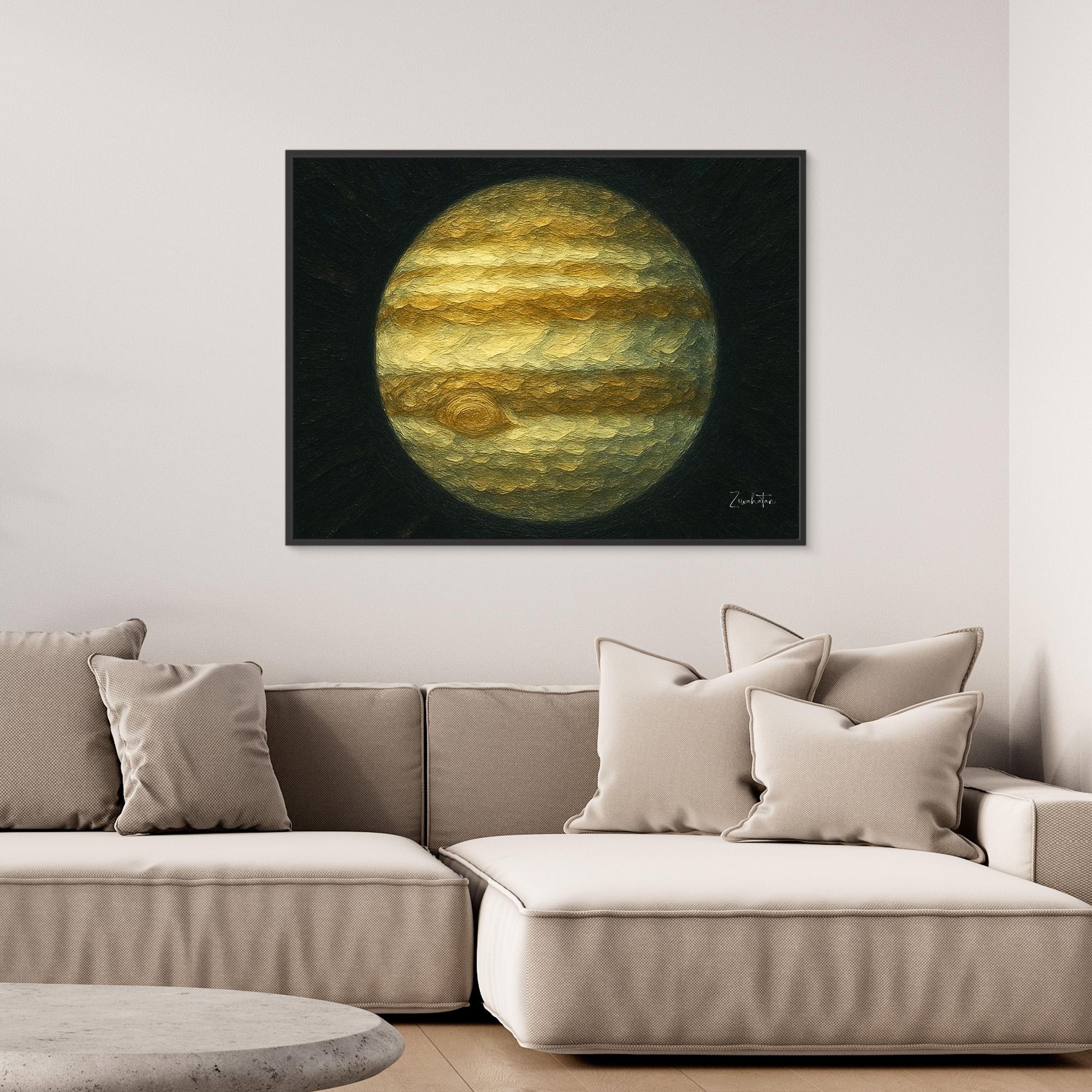 NIBIRU Framed Canvas Print
