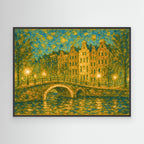 Amstelredamme Framed Canvas Print