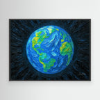 ERSETU Frame Canvas Print