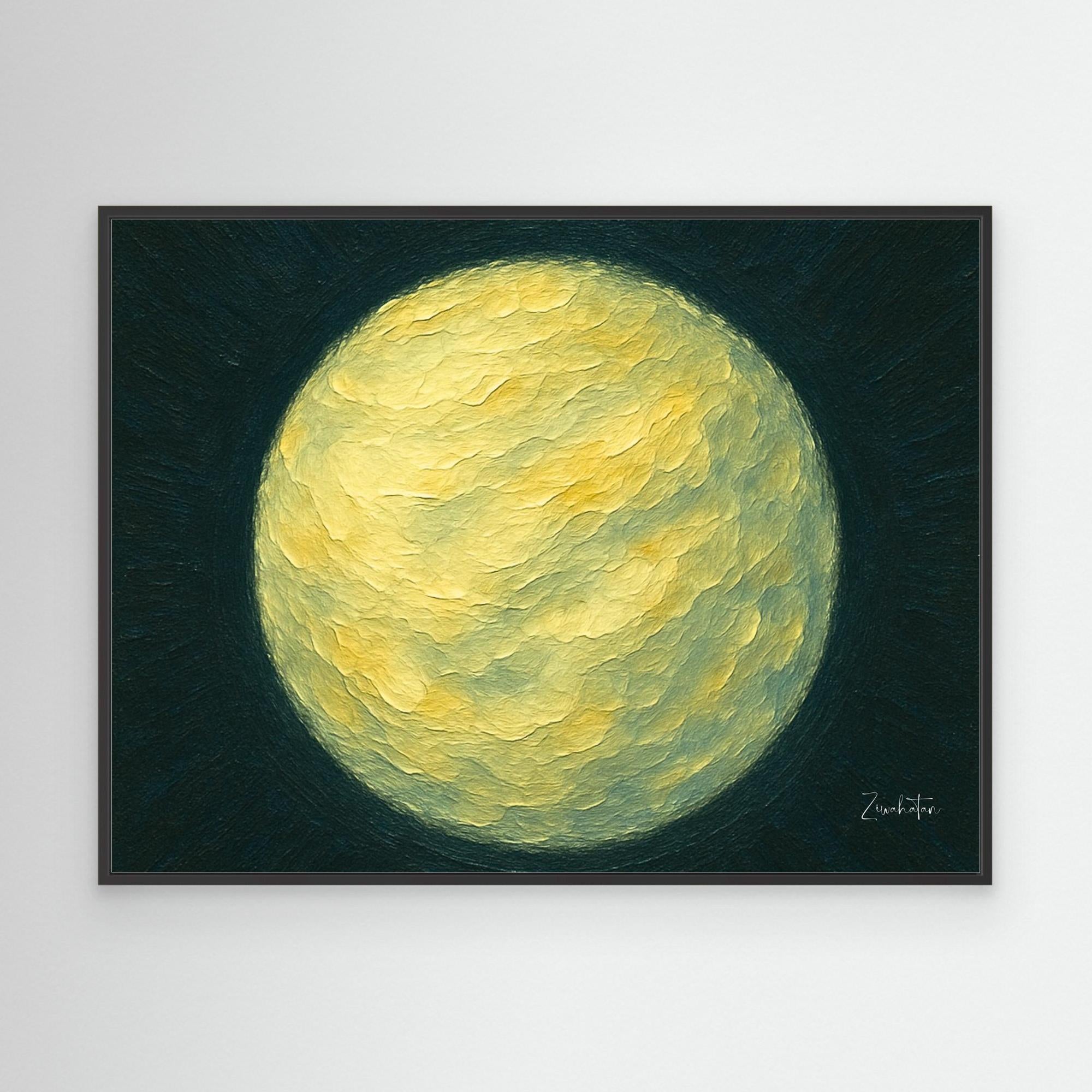 INANNA Framed Canvas Print