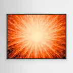 SOLAIRE Framed Canvas Print