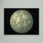 NABU Framed Canvas Print